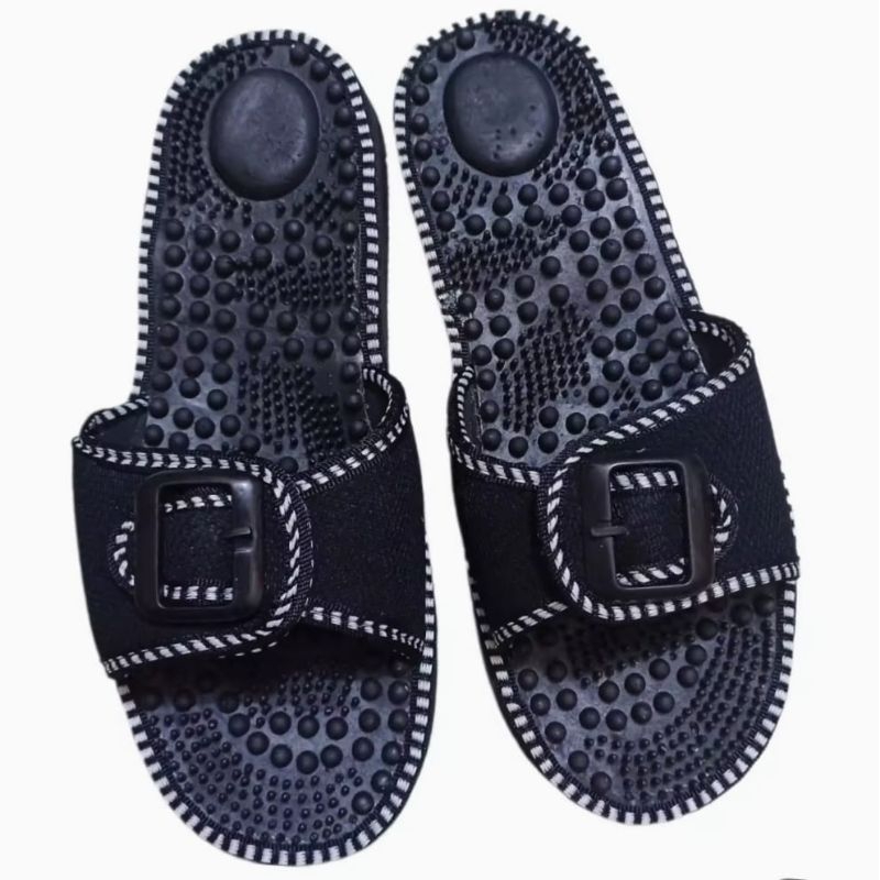 kesehatan rematik kokop Sandal Kesehatan Refleksi Wanita dengan Sol Duri Pijat untuk Aktivitas Haria