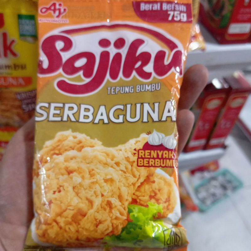 

Sajiku Serbaguna sacset 75gr isi 5 pcs