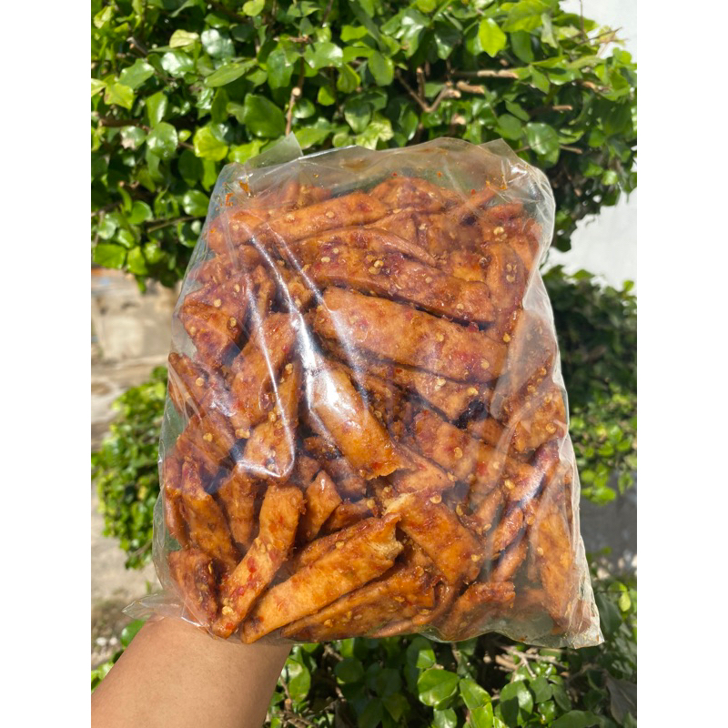 

pattek pedas kemasan 500 gram