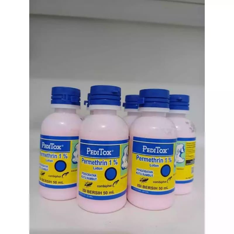 PediTox (Permethrin 1%) Lotion 50 - Pengobatan Kutu Rambut