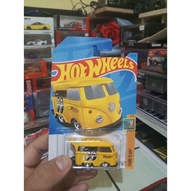 hotwheels kool Kombi kuning