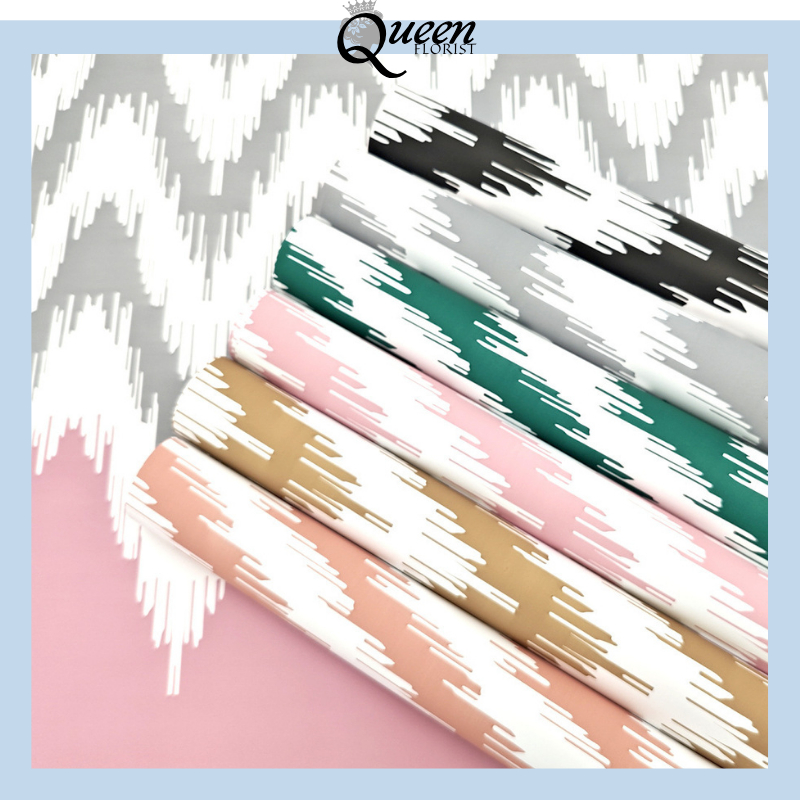 

Kertas Pembungkus Motif Lurik Flower Wrapping Paper Cellophane Kertas Buket Kertas Kado 6176