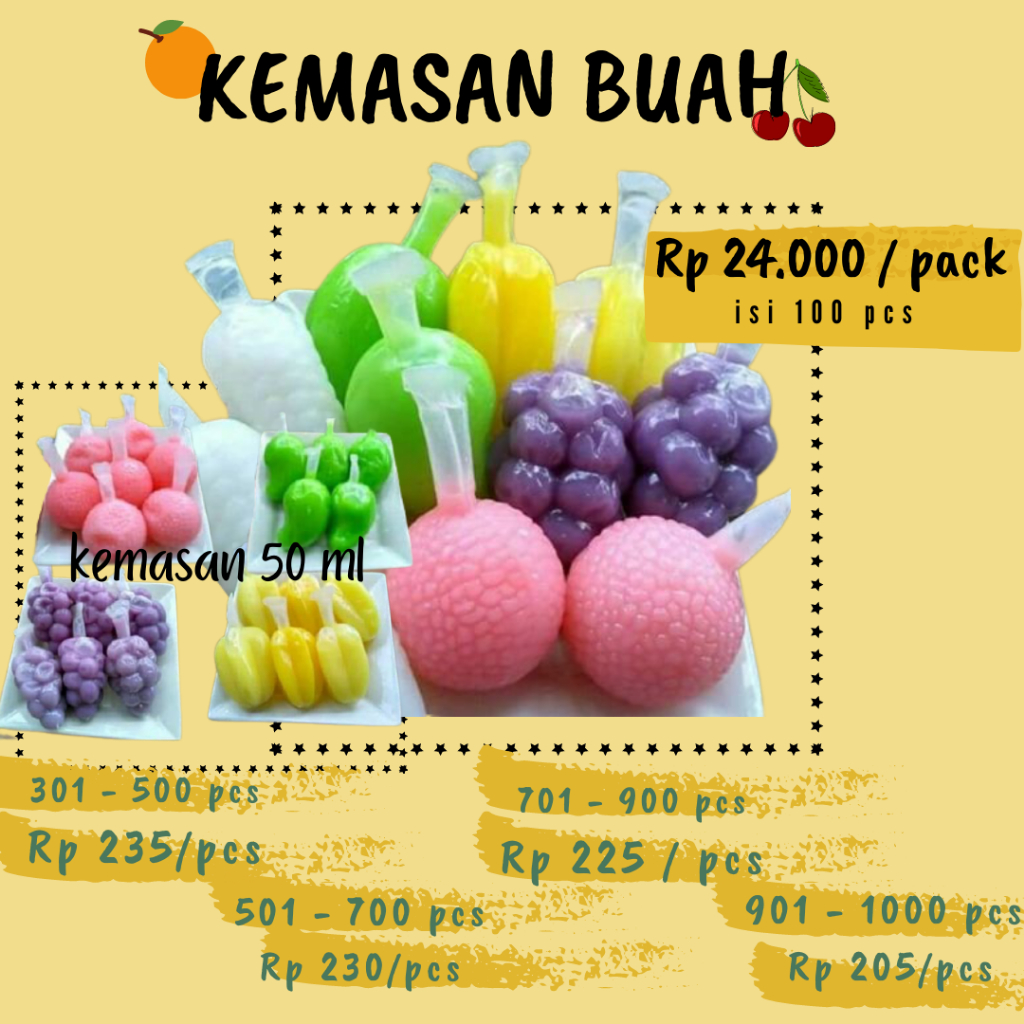 plastik es karakter wawan 100 pc - PLASTIK ES LILIN WAWAN - PLASTIK WAWAN KIKO