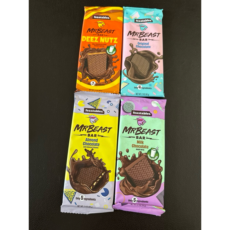 mrbeast chocolate bar 60 gr