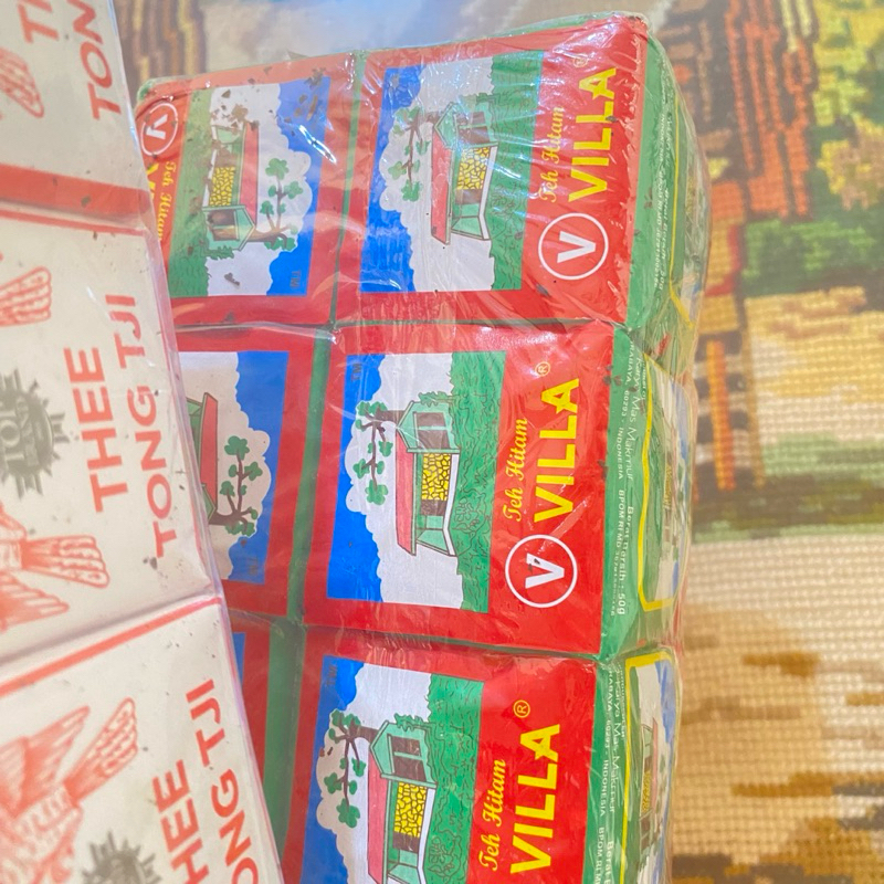 

Teh Tongtji villa vanilla 2 slop paket enak 20pcs