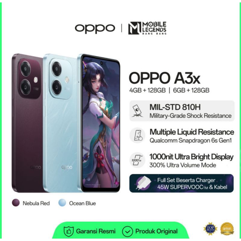 OPPO A3X RAM 4/64