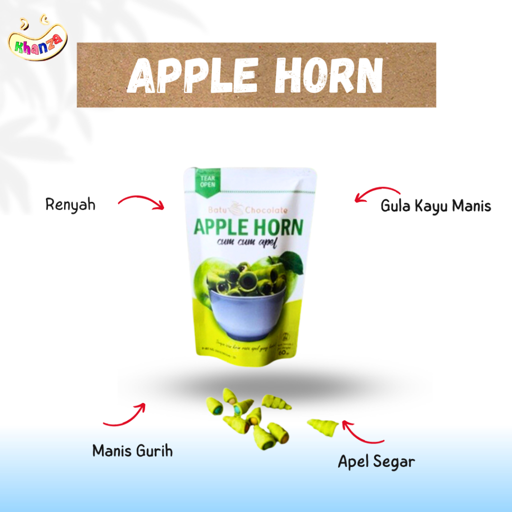 

Apple Horn - Oleh" Khas Malang Batu