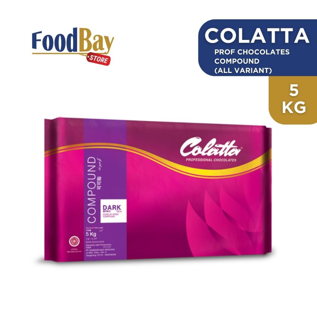 

COLATTA Dark Compound 5 Kg / Cokelat Compound Batang 5kg