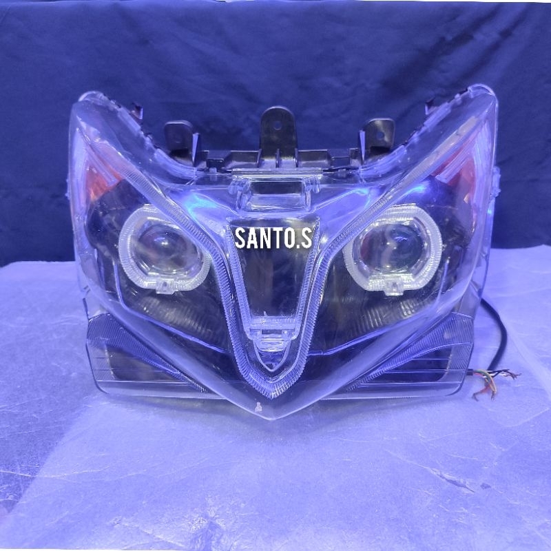 custom lampu Vario kzr Vario 125 old bohlam