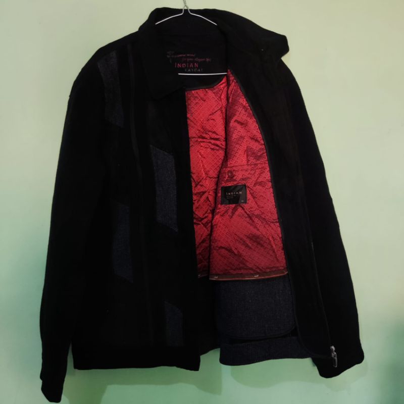 Jaket INDIAN CASUAL Keren Banget Warna Hitam