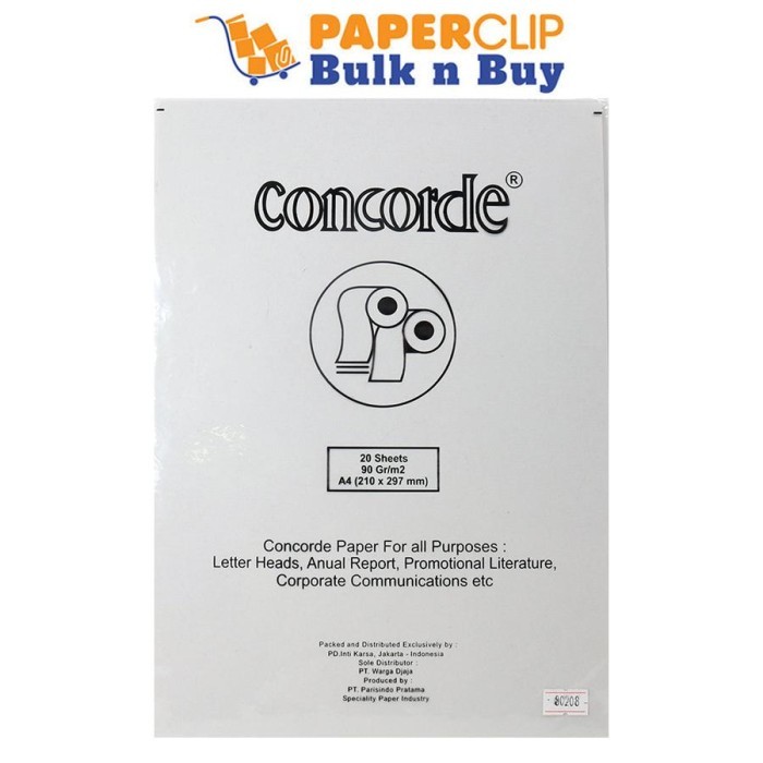 

KERTAS CONCORT A4