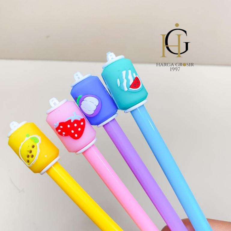 

PULPEN GEL MINUMAN KALENG PEN 1PCS PENA LUCU IMUT KADO UNIK KOREA AESTHETIC COD