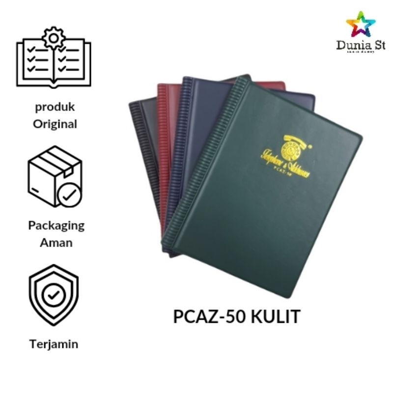 

address book kulit PCAZ-50