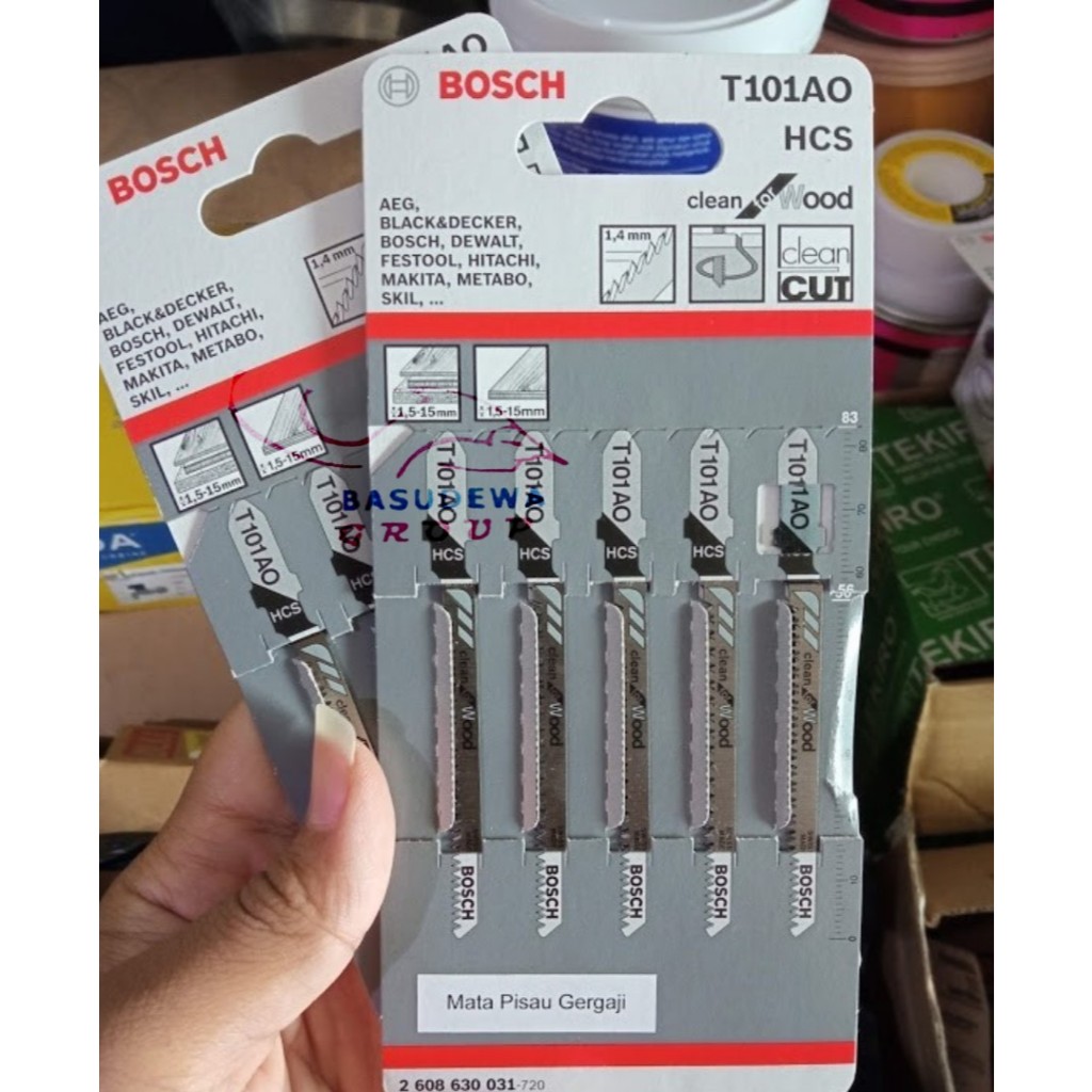 BOSCH MATA JIGSAW T101AO CLEAN FOR WOOD / MATA JIGSAW T 101 AO