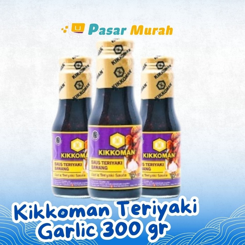 

Kikkoman Teriaki Garlic 300ml