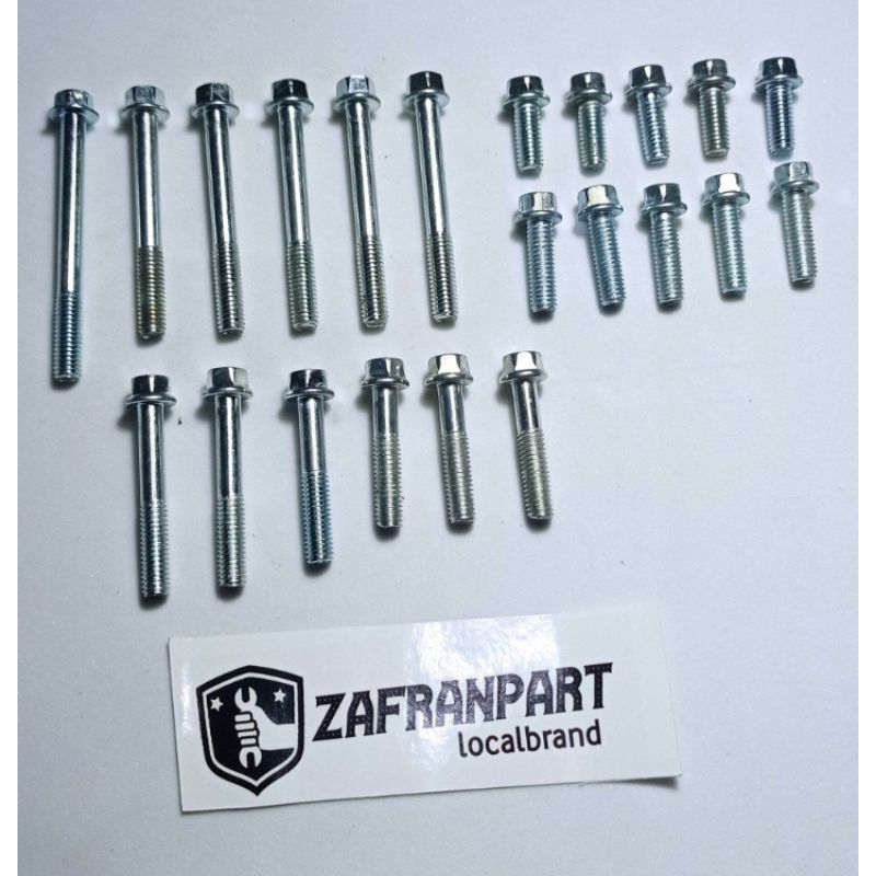 SET BAUT - BAUD BLOK MESIN YAMAHA SCORPIO