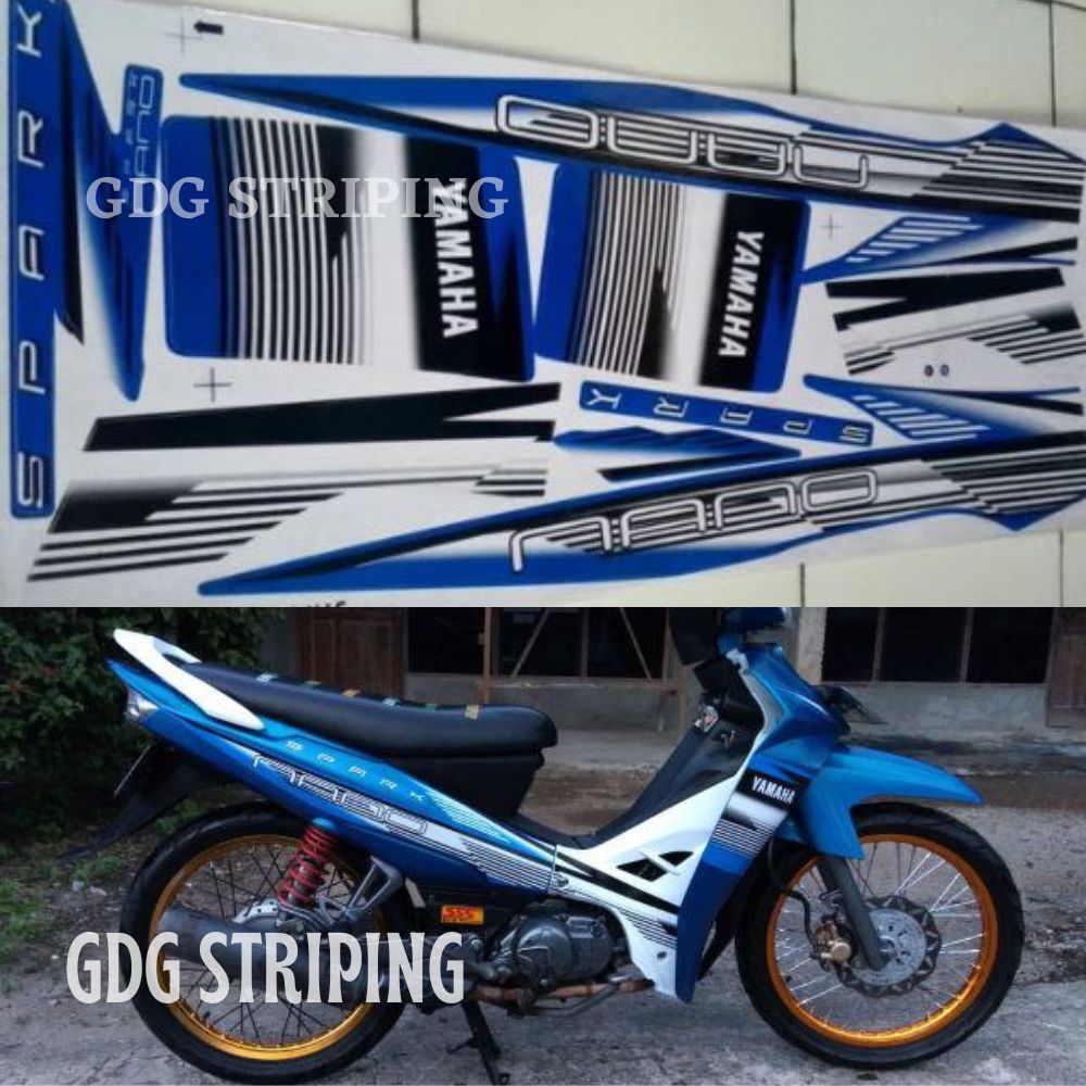Striping Stiker Variasi Vega R New Spark Nano Murah