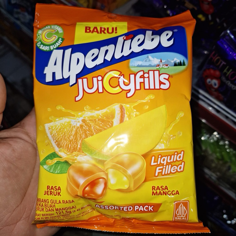 

ALPENLIEBE JuicyFills 121,5gram (45butir)