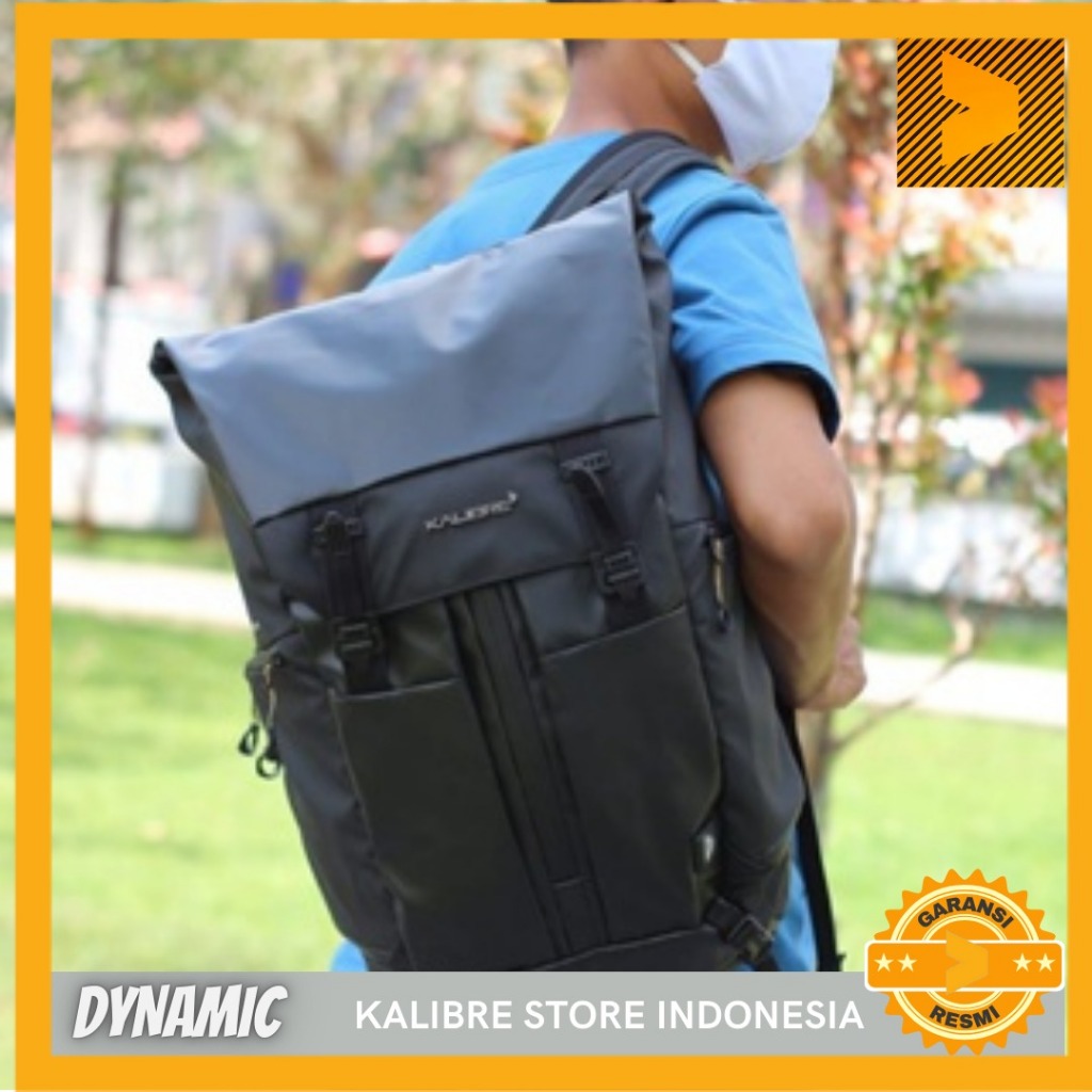 Kalibre  Tas Ransel Pria Backpack Dynamic 911467000 Waterproof