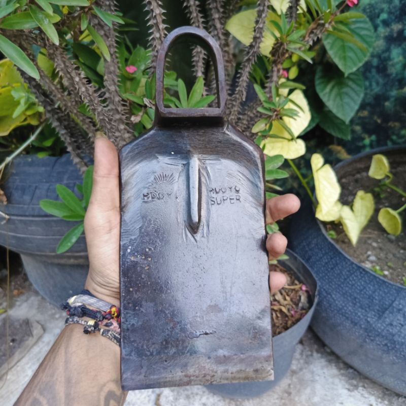 cangkul mini cangkul baja asli sepuh cangkul kecil simpel