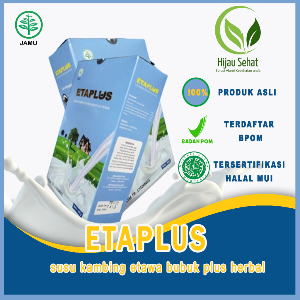 

ETAPLUS SUSU KAMBING ETAWA PLUS HERBALET