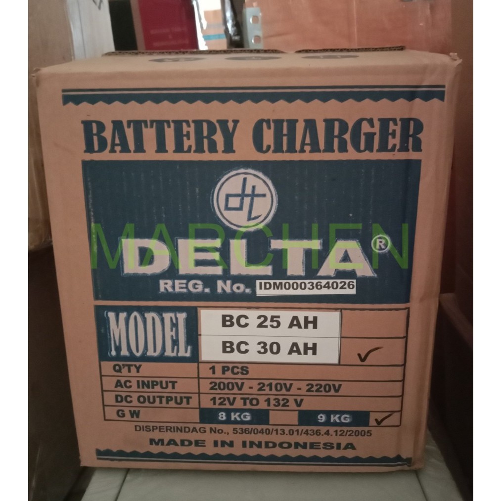 BATTERY CHARGER CHARGER ACCU CARGER AKI 30A 30 AMPERE DELTA DT - 330F