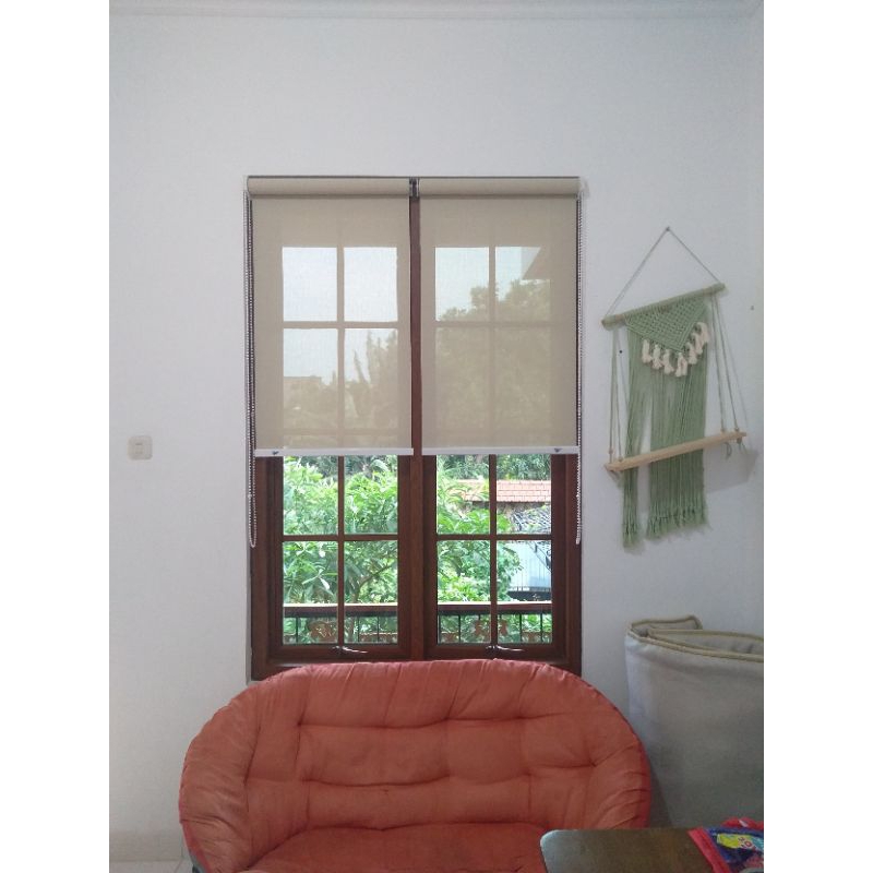 roller blind jendela custom ukuran custom bahan gorden jendela tirai gulung