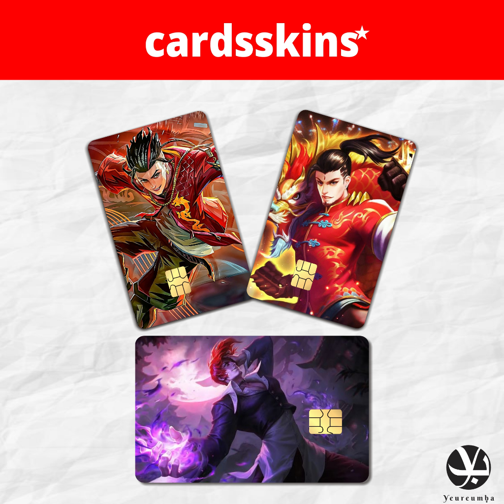 

Chou - Sticker Card Skin - Vinyl ATM Debit Credit Emoney Flazz Stiker Mobile Legends MLBB