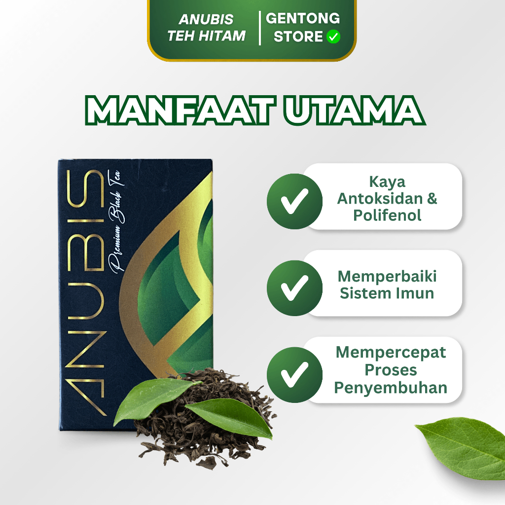 

Anubis - Minuman Teh Hitam Premium Dengan Teknologi Steamscell