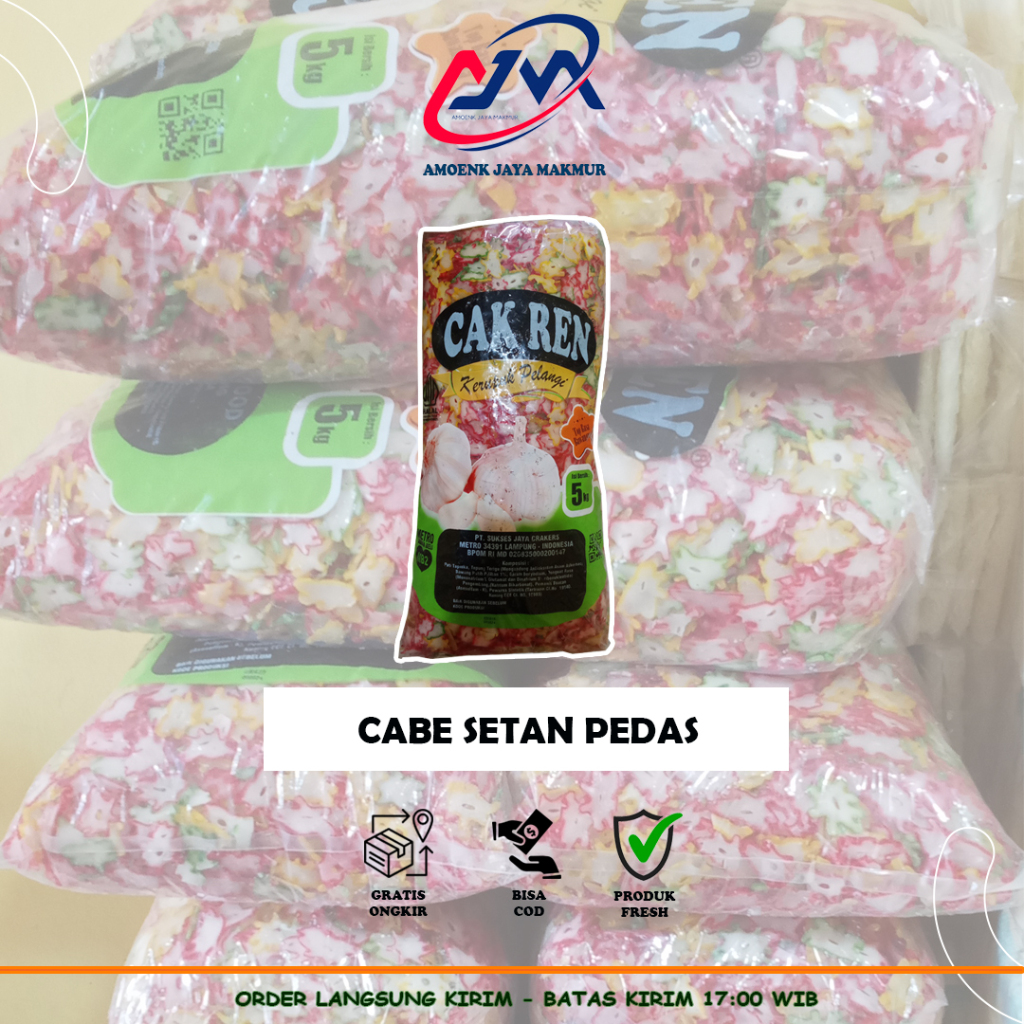 

Kerupuk Mentah Cakren Bintang 1 Bal