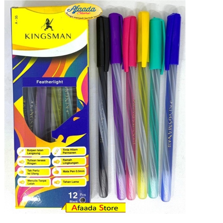 

BOLPOIN/ PULPEN ulir KINGSMAN MURAH