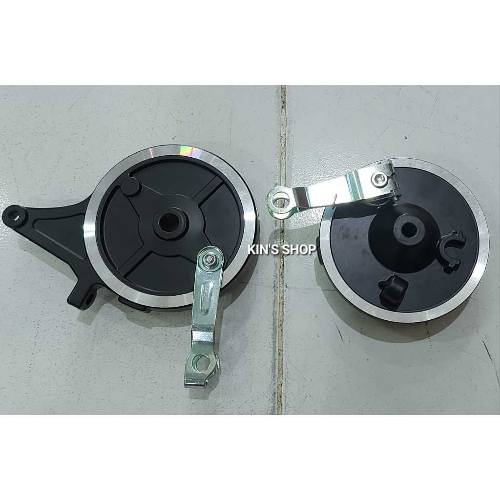 TROMOL DAN KAMPAS REM SEPEDA LISTRIK MOTOR LISTRIK LENGKAP ORIGINAL UWINFLY
