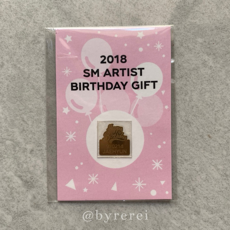 [RARE] Jaehyun 2018 SM Artist Birthday Gift Official Merchandise NCT 127