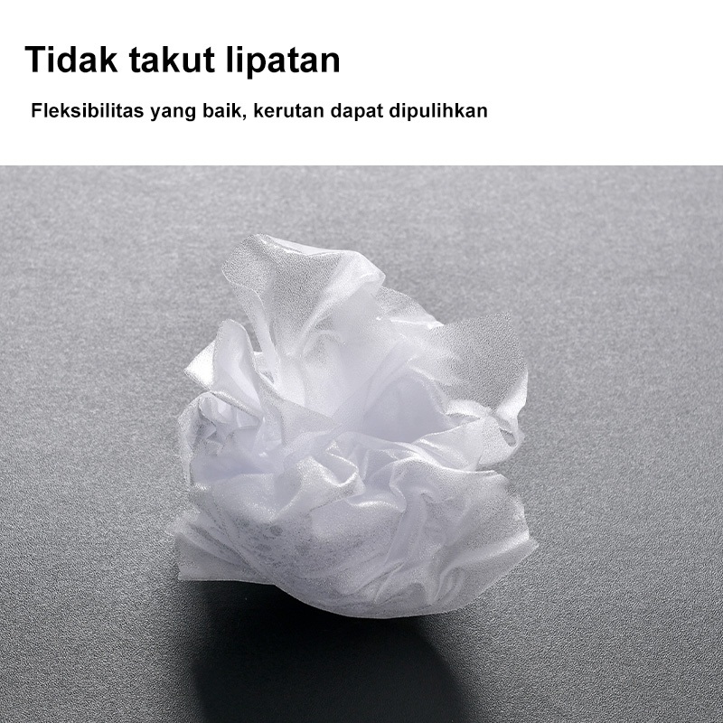 Sticker Kaca Sandblast /2Meter Stiker Kaca Polos Buram Premium/ Untuk tu Jendela Kaca RumahTidak