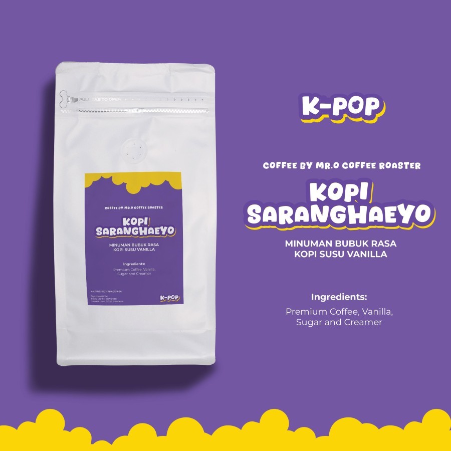 

Powder Kopi Saranghaeyo Minuman Bubuk Kopi Susu Vanilla