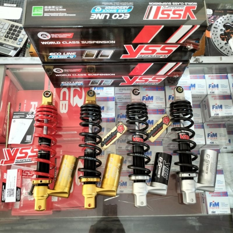 Shock Tabung Bawah YSS G-SERIES C-EURO 330MM Vario 125 Vario 150 Scoopy Fi Beat Fi Vario 110 Fi Orig