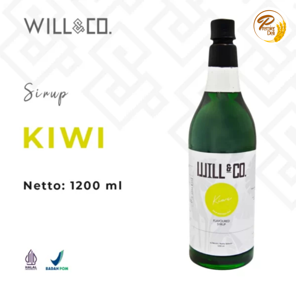 

Sirup Kiwi Will&Co 1.2 Liter