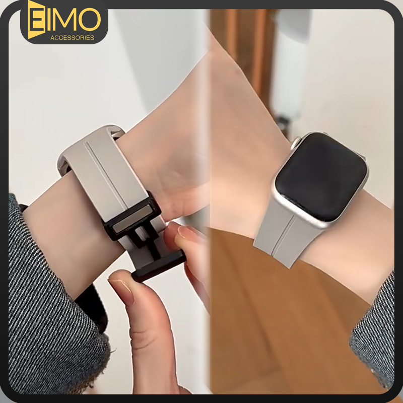 Sport Silicone Strap Apple Watch Iwatch Ultra/Ultra 3 2 49mm 46 45 41mm Series 11 10 9 8 7 Se 3 2 1 