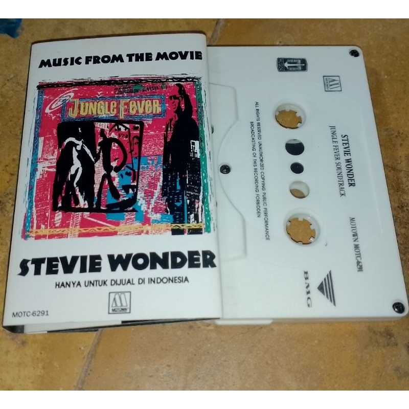 kaset pita:Stevie Wonder-Music From The Movie"jungle fever"