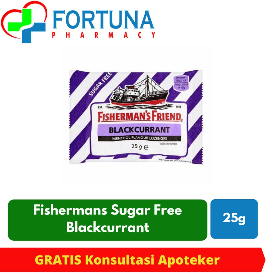 

Fisherman's Friend Rasa Blackcurrant Sugar Free