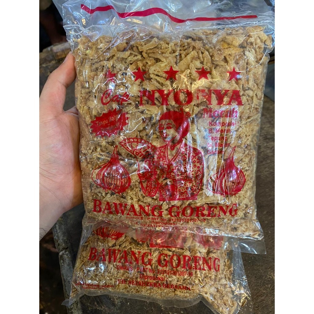 

BAWANG GORENG TABUR CAP NYONYA MERAH 500G