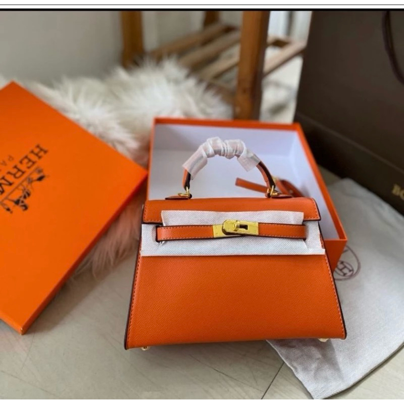 TAS WANITA H KELY AMAZON EPSOM MINI FREE BOX