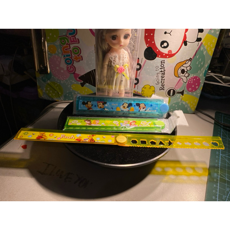

LL64 penggaris lipat 30 cm karakter