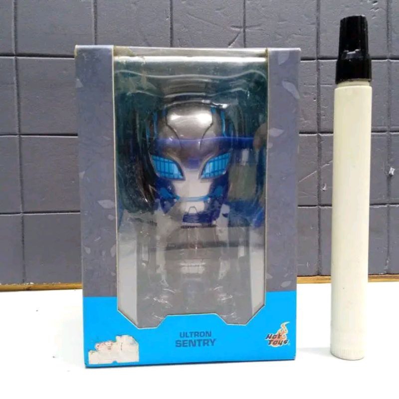 mainan action figure Avengers Age of Ultron Hot Toys Cosbaby Figure Series 1 Set of 6 tinggi sekitar