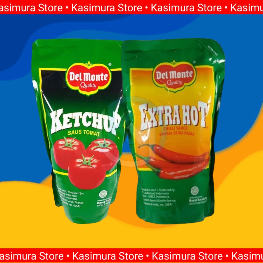 

Delmonte Saus 1KG - Saus Sambal/Saus Tomat kemasan 1KG