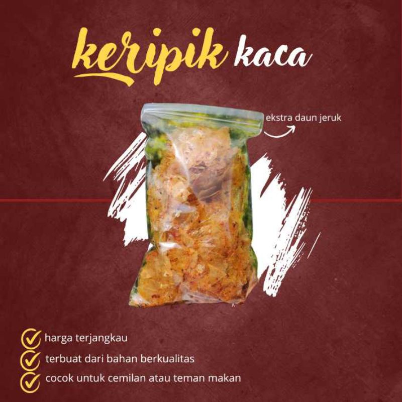 

kripik kaca/kripik kaca pedas/kripik pedas