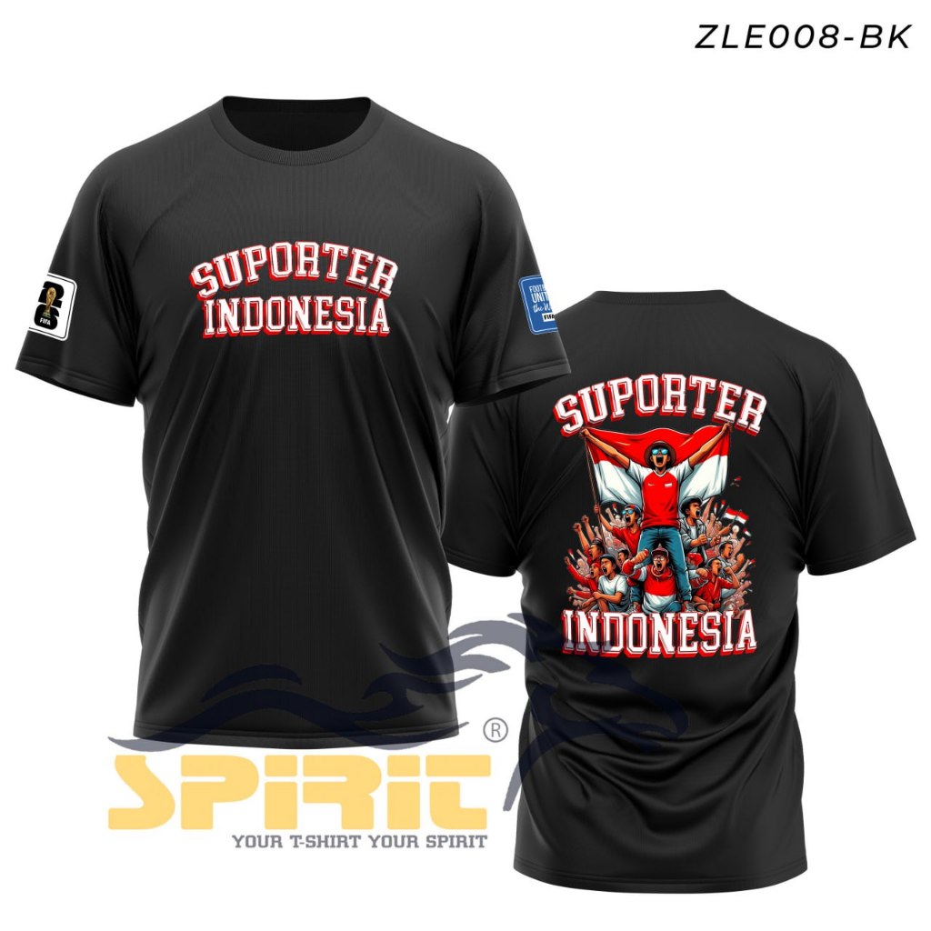 Kaos Suporter Timnas Indonesia Baju Timnas Indonesia Jersey Garuda Ultras Original 2024 Katun 24s Pr