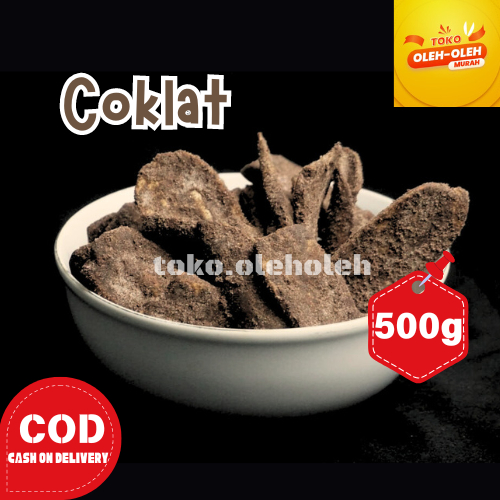 

500 gr Keripik Pisang Coklat Khas Lampung Aneka Rasa