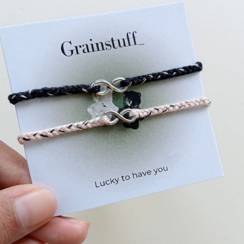 Gelang Couple Infinity ( Free cincin couple) | Gelang Infinity | Gelang couple boyfriend/girlfriend