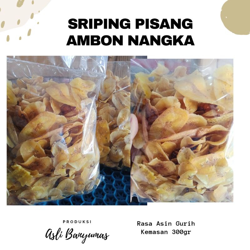 

SRIPING PISANG AMBON NANGKA | KHAS BANYUMAS | HARGA TERJANGKAU | FREE GIFT MIN BELANJA 50K (all item)